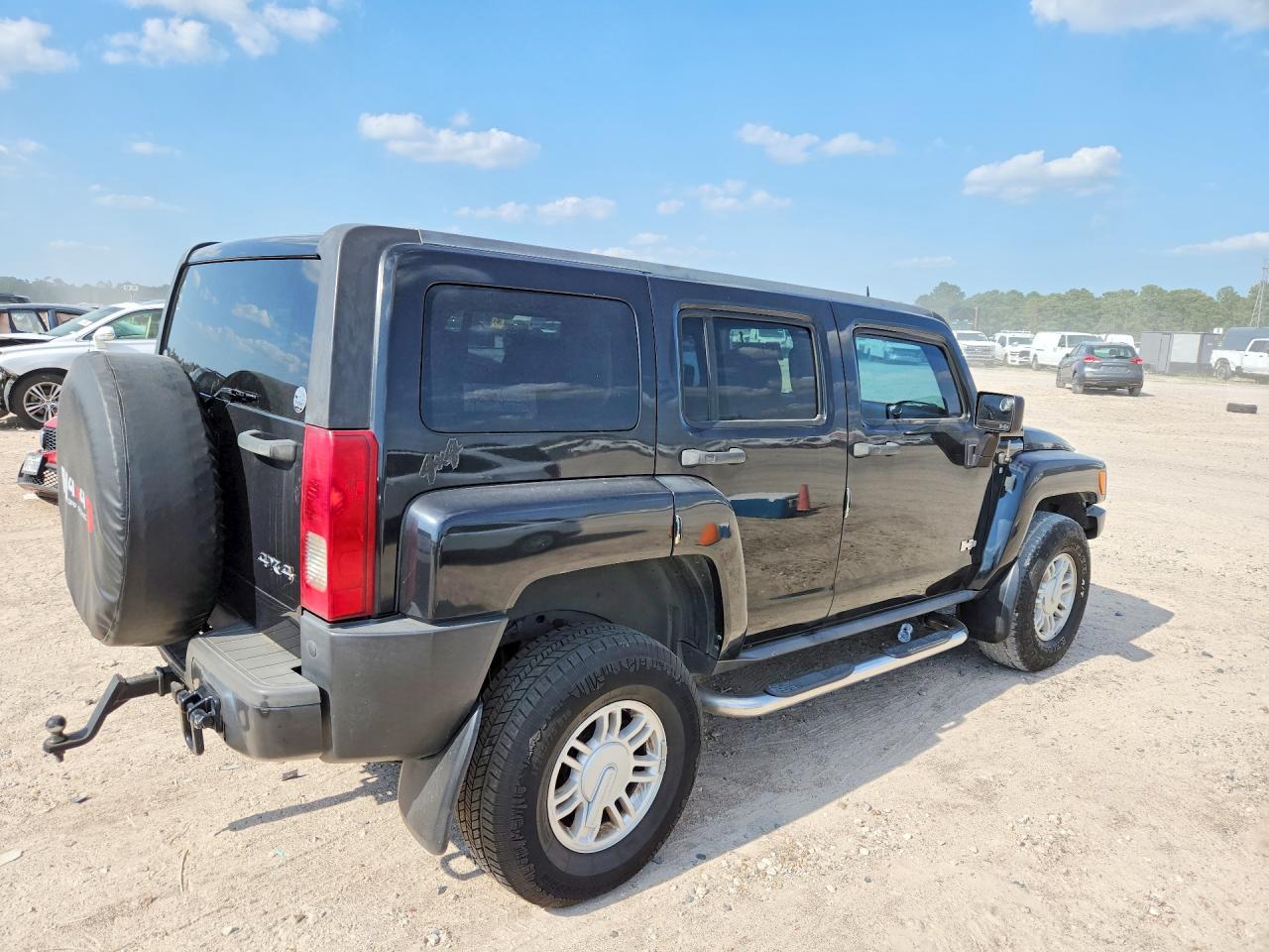 2009 Hummer H3 Black vin: 5GTEN13E798117943
