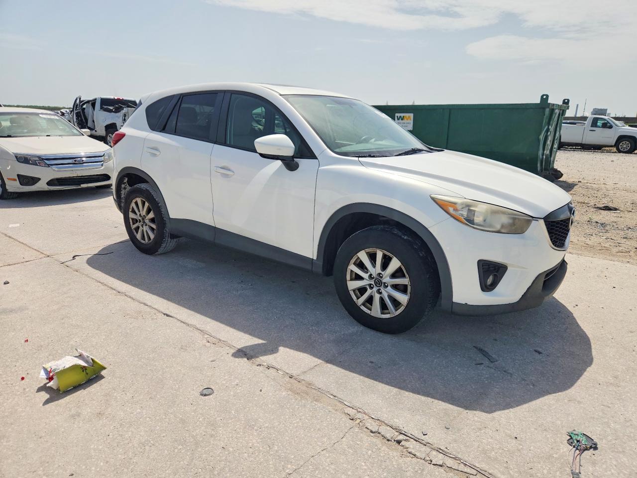 2013 Mazda Cx-5 Touring White vin: JM3KE4CE7D0101574