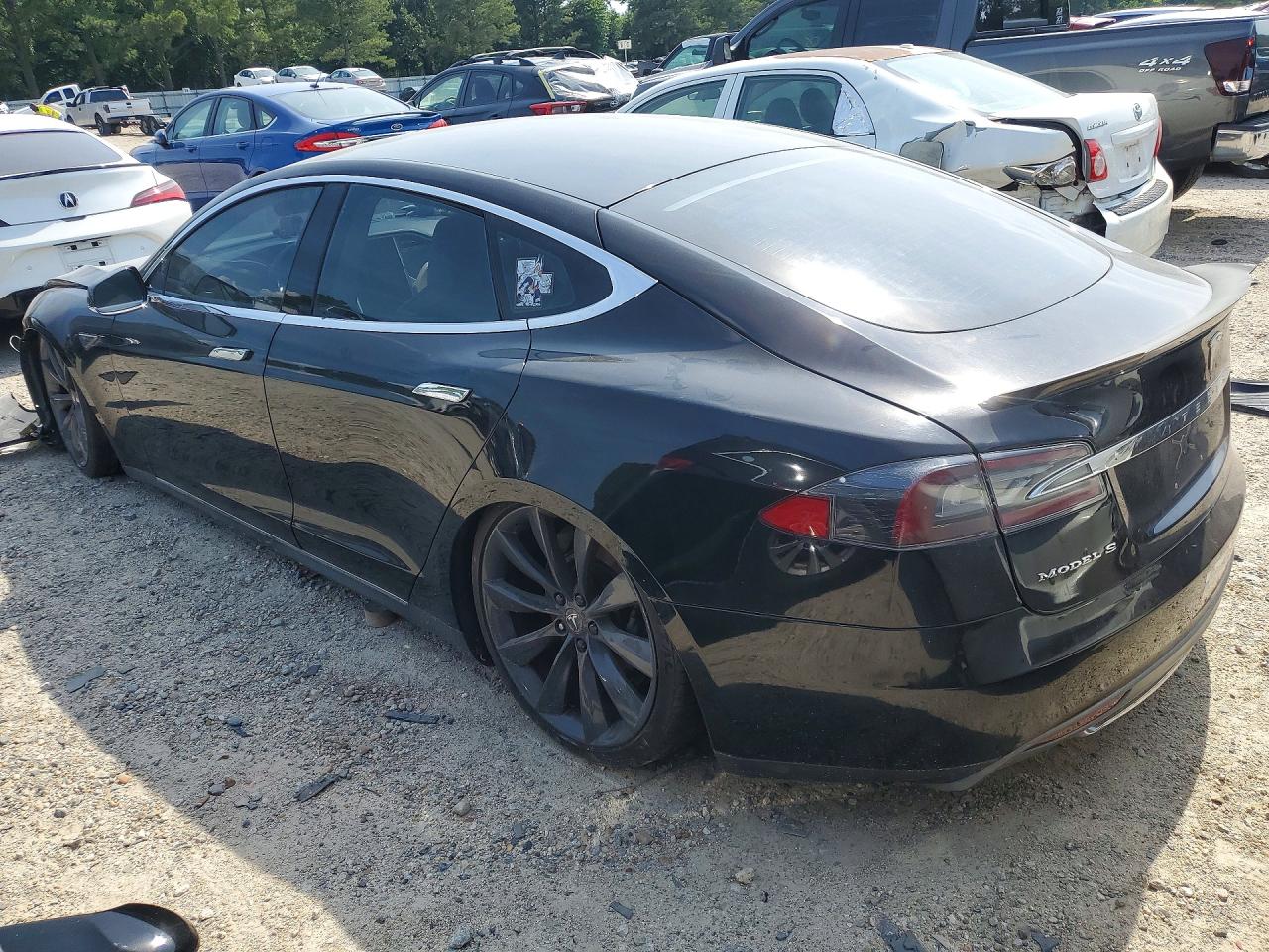 2013 Tesla Model S Black vin: 5YJSA1CP5DFP08823