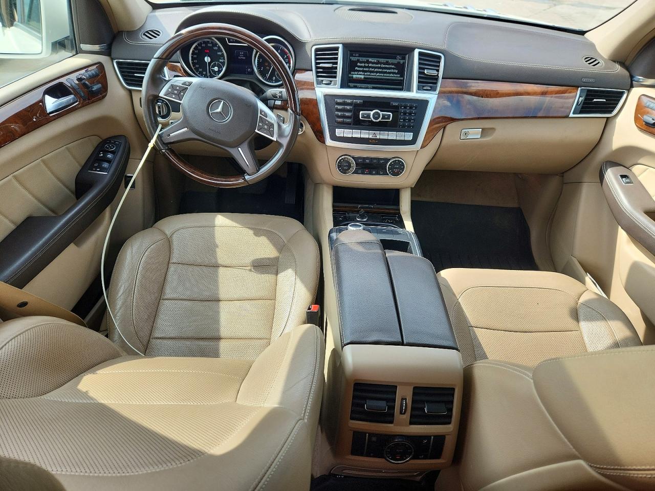 2015 Mercedes-benz Gl 450 4matic White vin: 4JGDF6EE3FA495770