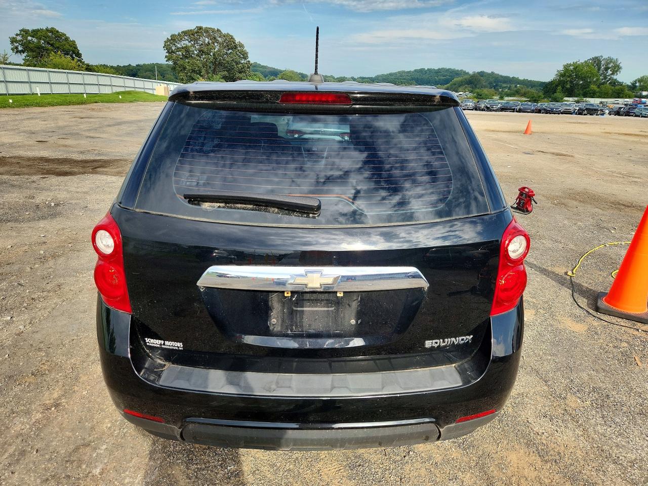 2015 Chevrolet Equinox Ls Black vin: 2GNALAEK3F1104031