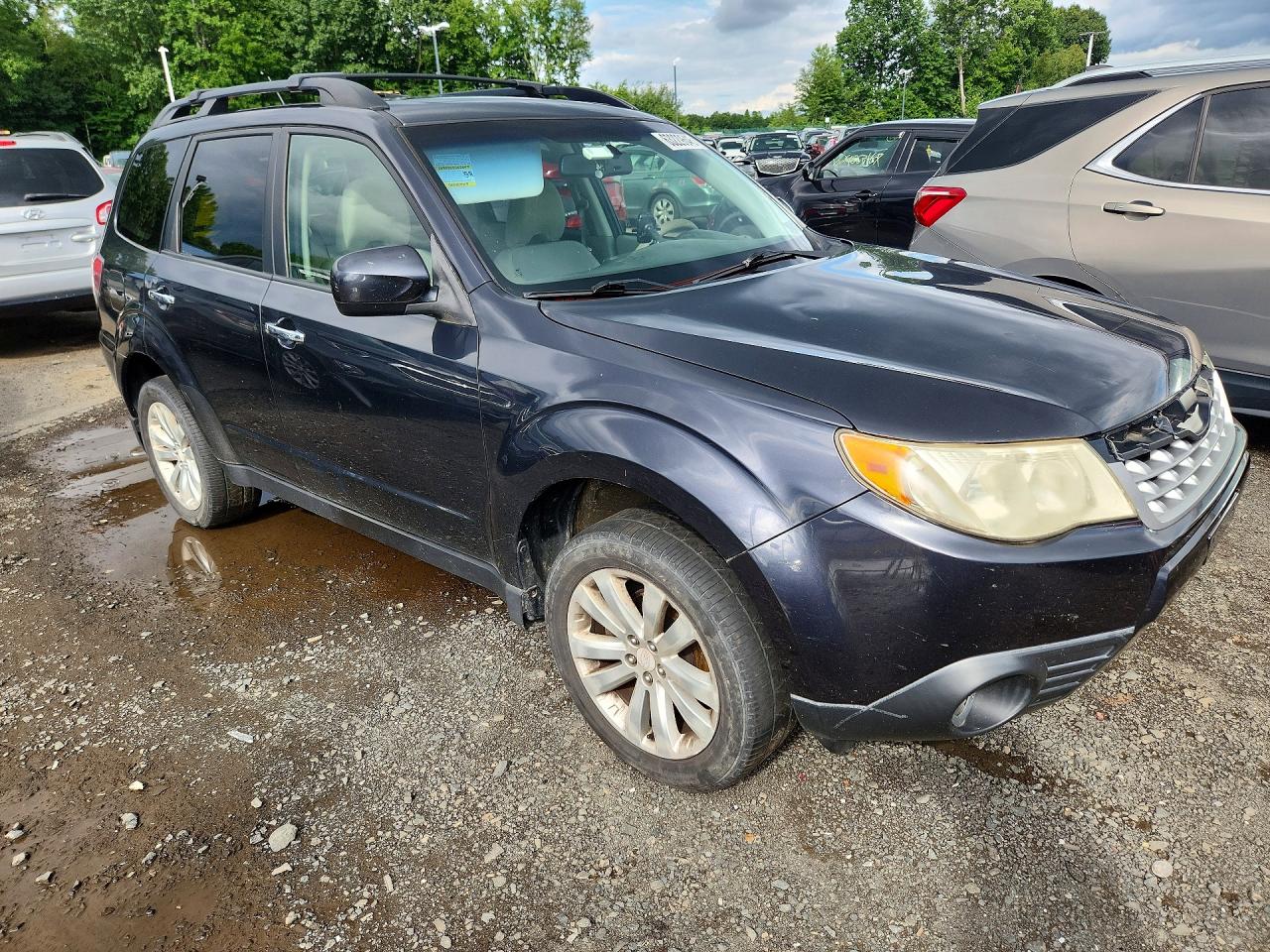 2013 Subaru Forester 2.5x Premium Blue vin: JF2SHADCXDH443924