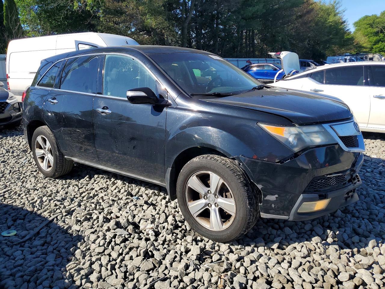 2012 Acura Mdx Black vin: 2HNYD2H20CH505913
