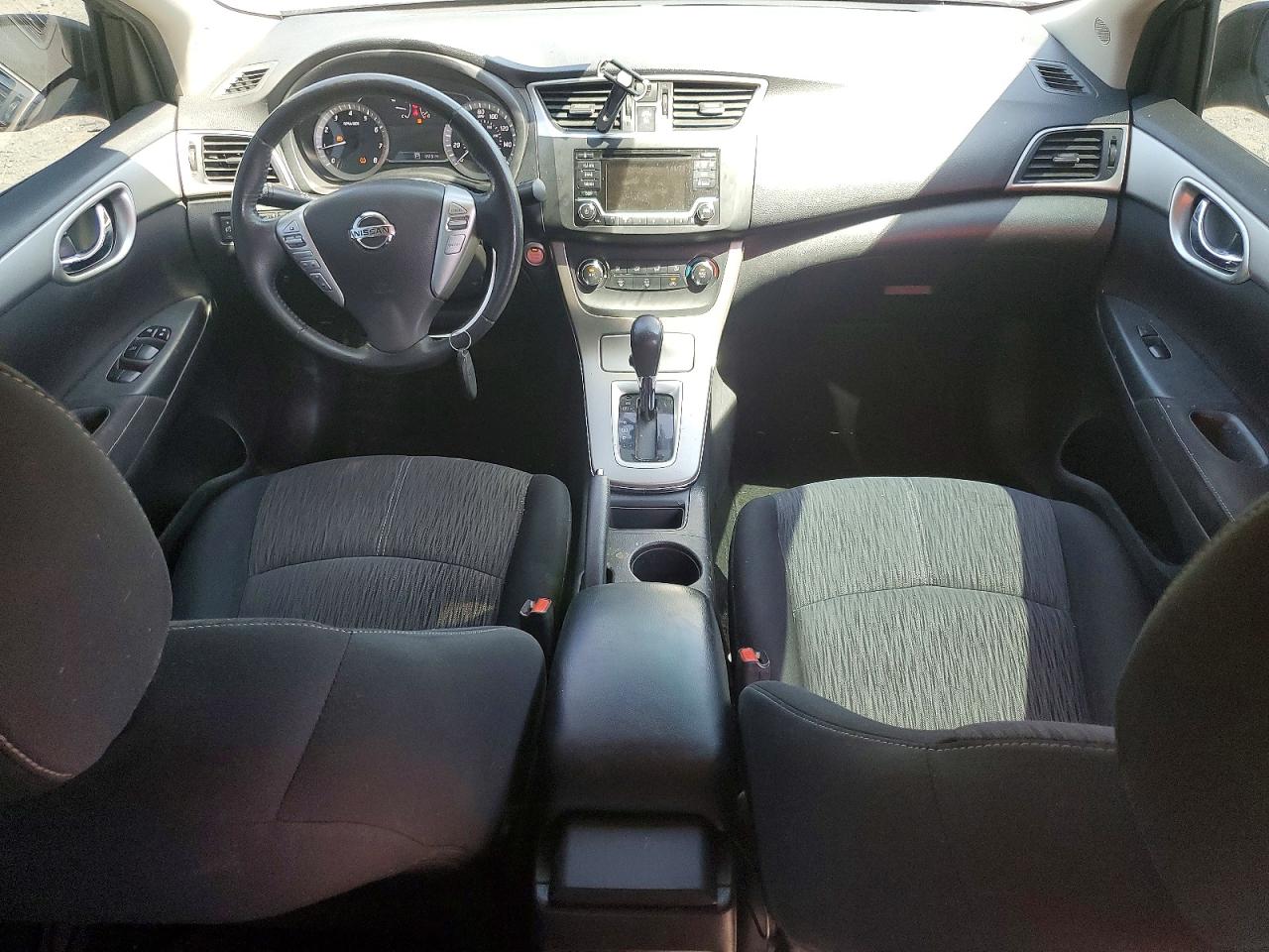 2015 Nissan Sentra Sv Серый vin: 3N1AB7AP5FY259359