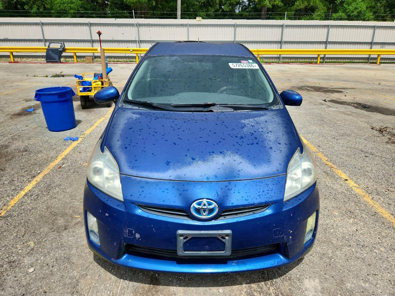 2011 Toyota Prius Two Синий vin: JTDKN3DU9B1389890