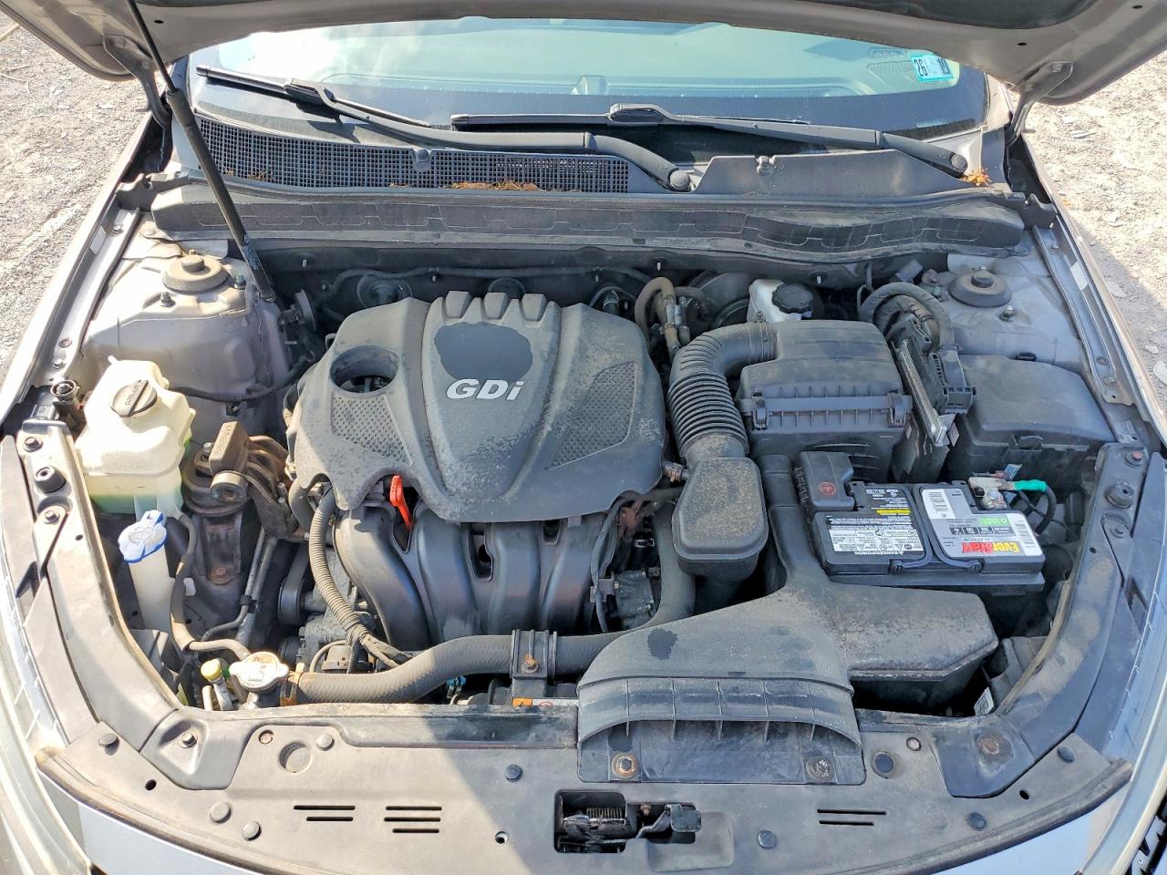 2015 Kia Optima Lx Gray vin: 5XXGM4A78FG515969