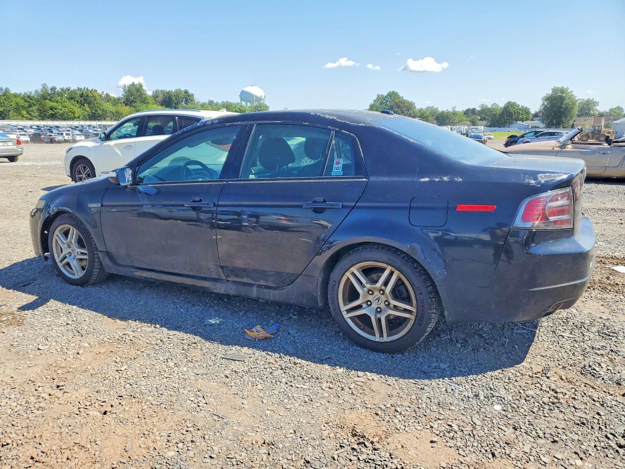 2008 Acura Tl Black vin: 19UUA66298A037081
