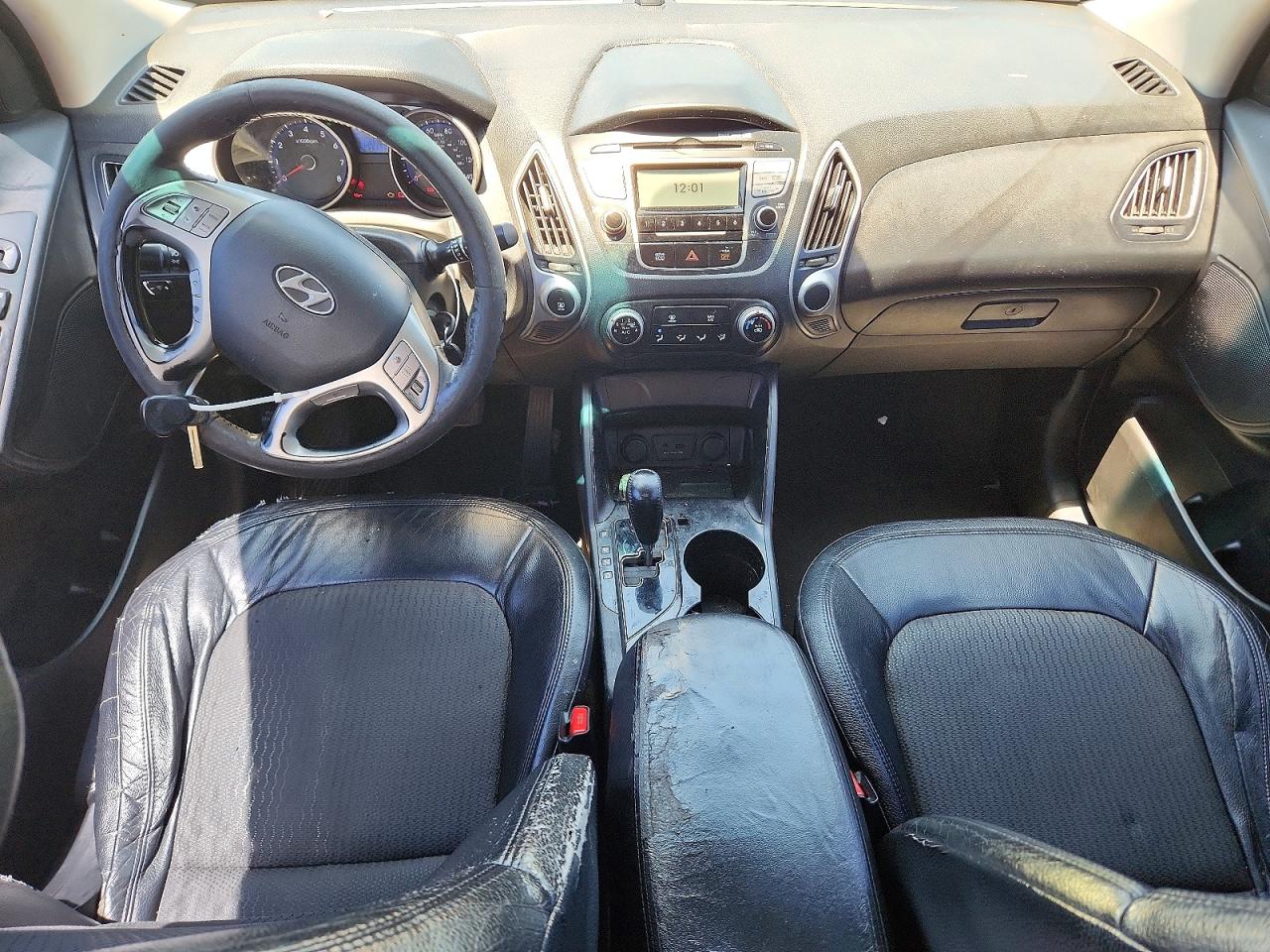 2012 Hyundai Tucson Gls Black vin: KM8JU3AC0CU344729