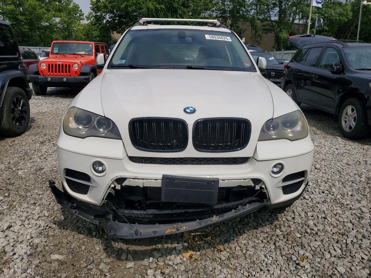 2013 Bmw X5 Xdrive35i White vin: 5UXZV4C54D0B17479