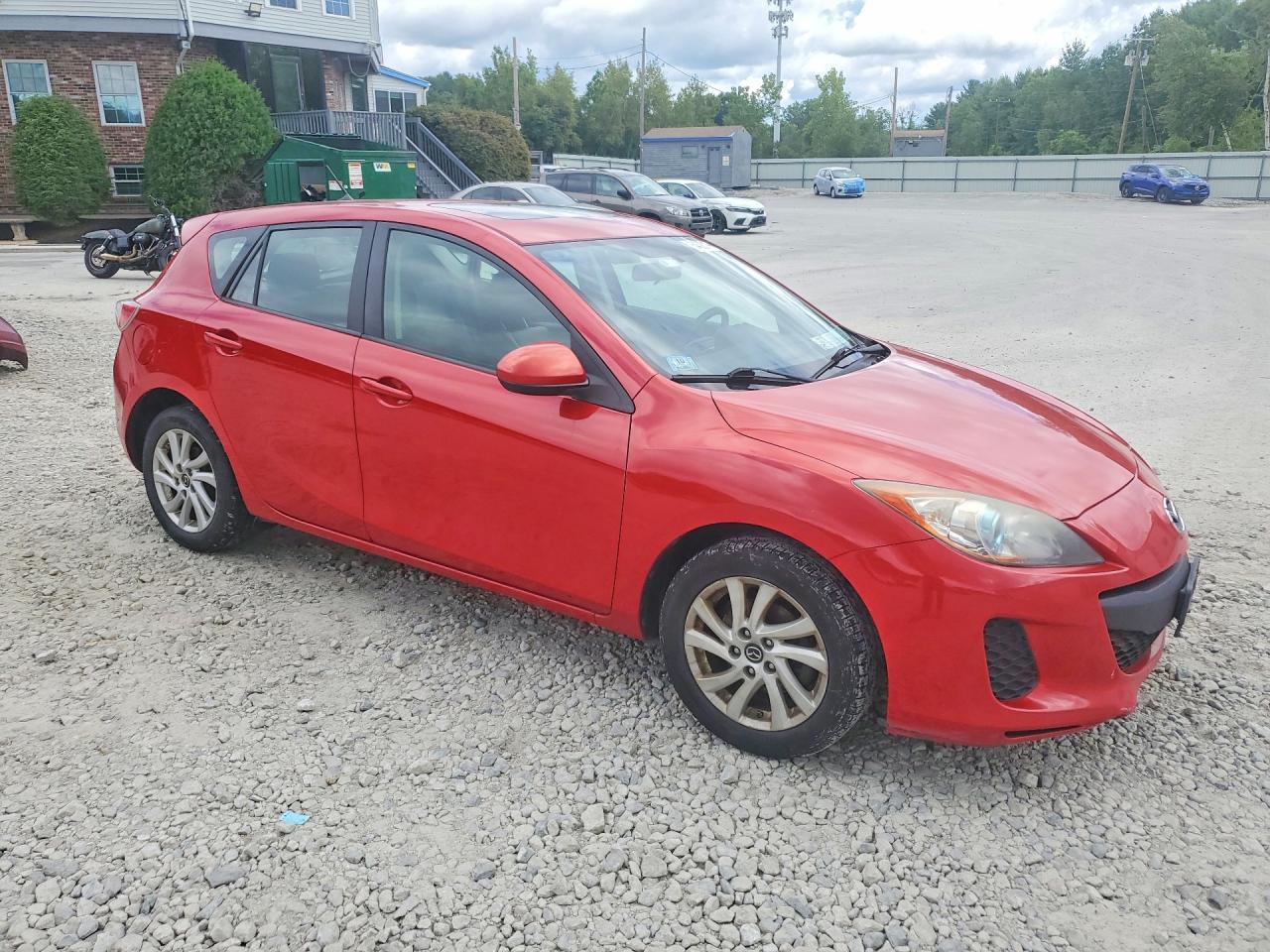 2013 Mazda 3 I Red vin: JM1BL1MP0D1823119