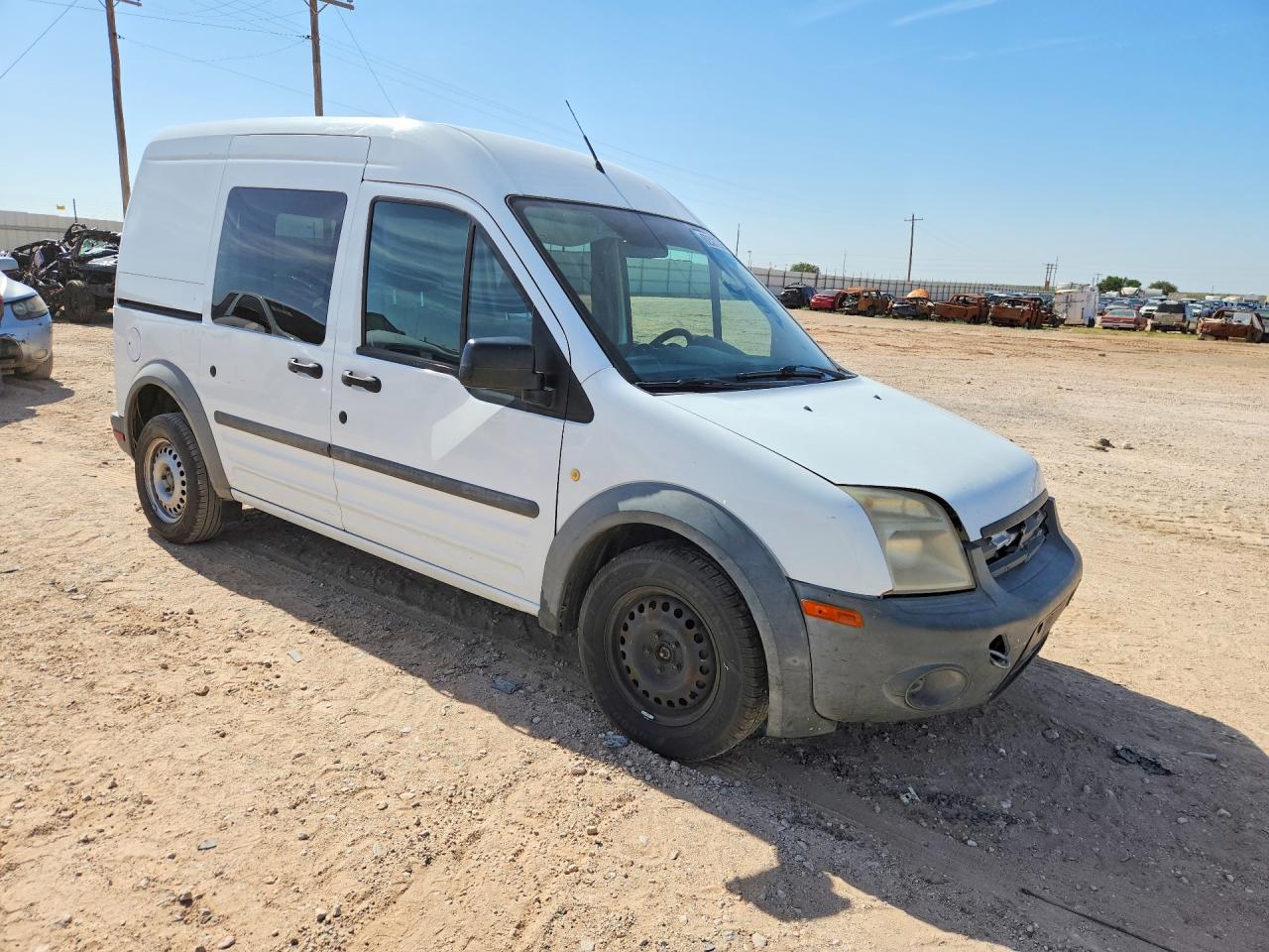 2012 Ford Transit Connect Xl White vin: NM0LS6AN5CT122891
