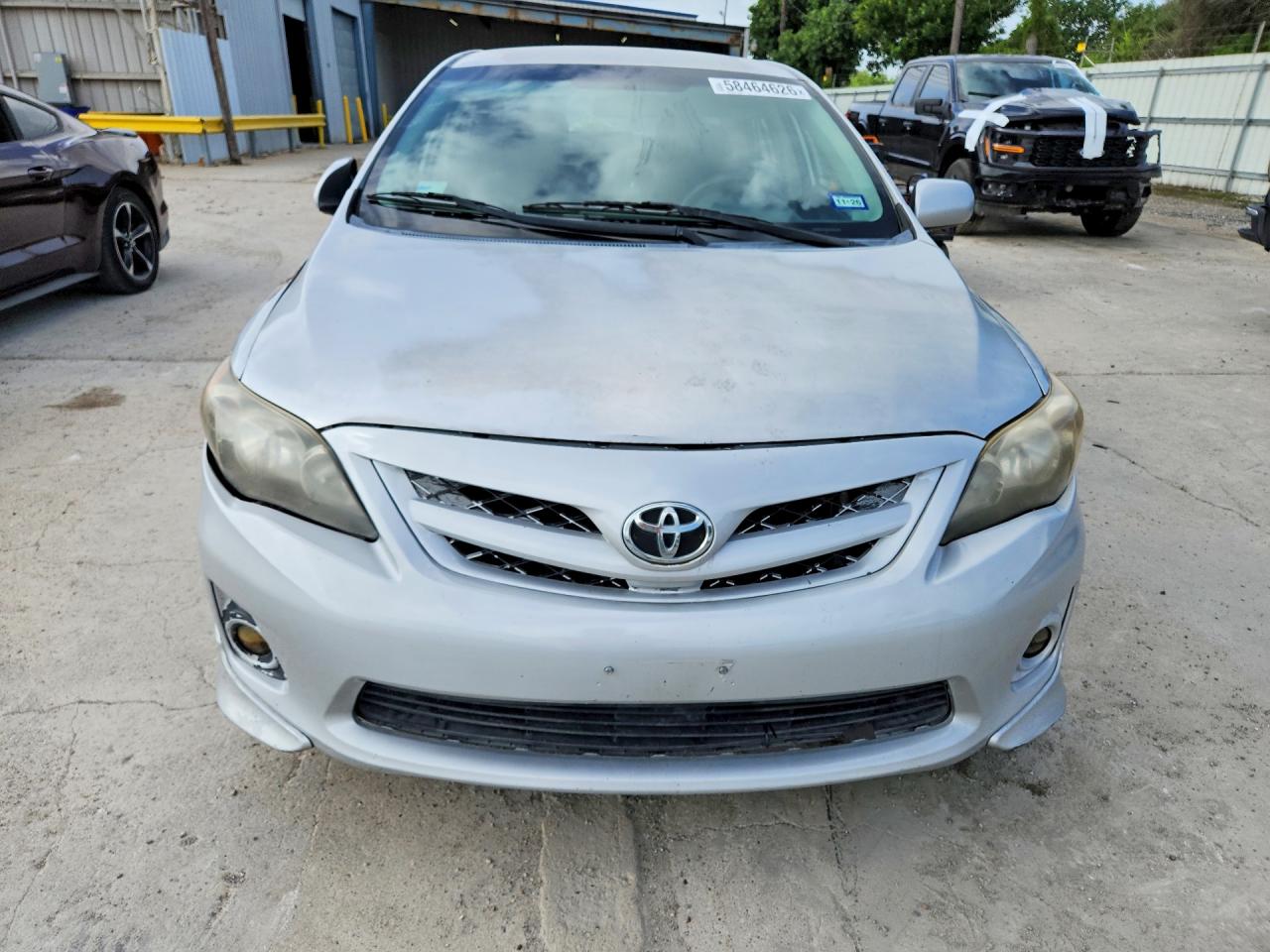 2013 Toyota Corolla S Silver vin: 5YFBU4EE5DP084238