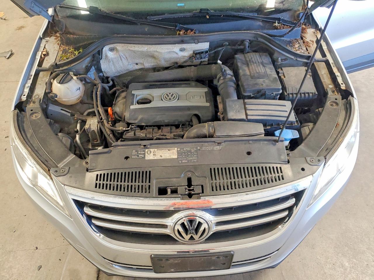 2009 Volkswagen Tiguan Se Silver vin: WVGBV75N39W534736