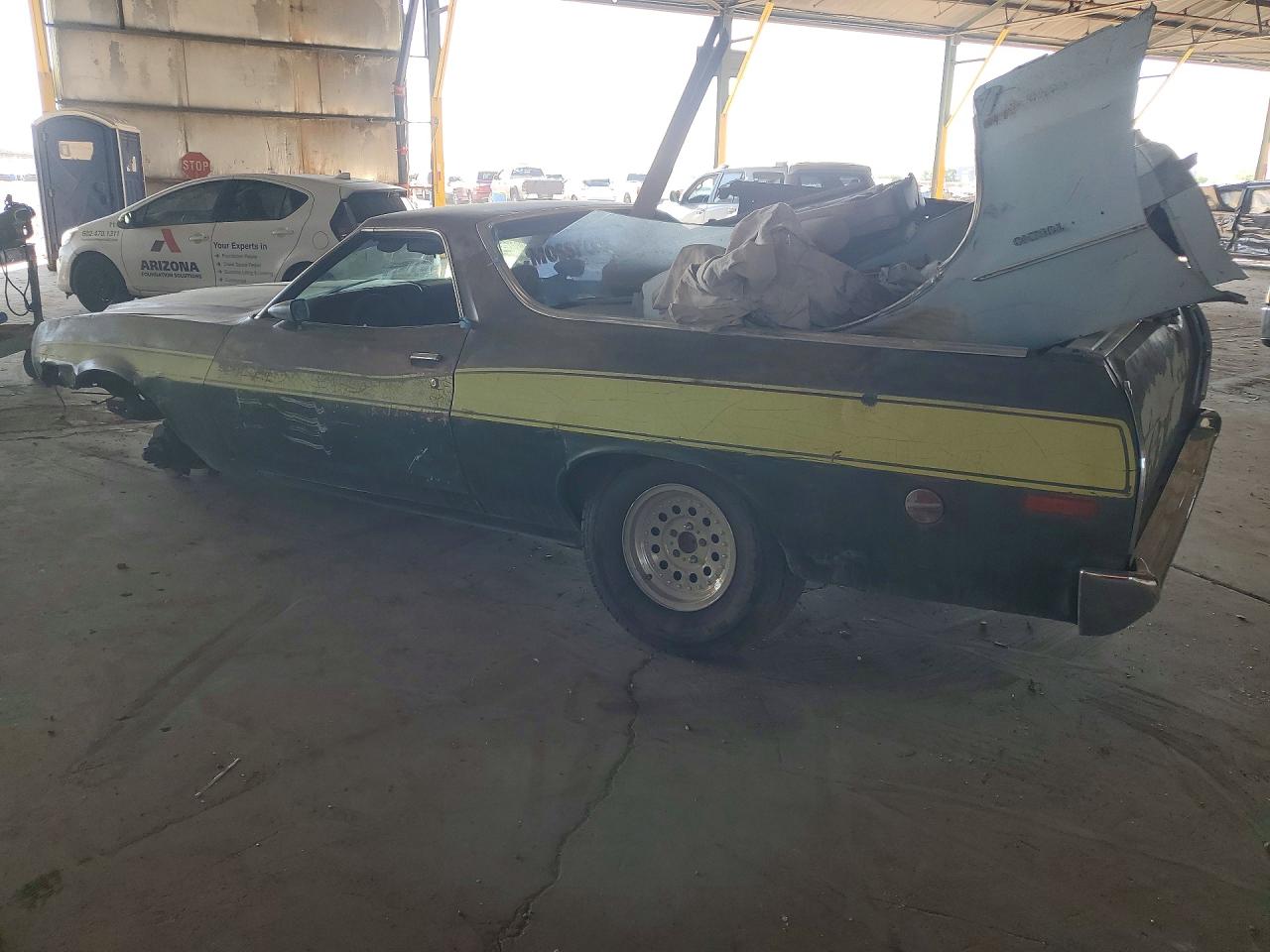 1976 Ford Ranchero Green vin: 6A485164037