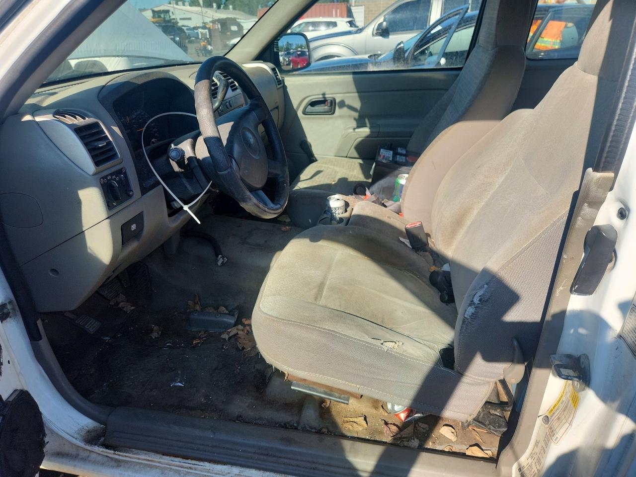 2007 Chevrolet Colorado White vin: 1GCDT19E678144015