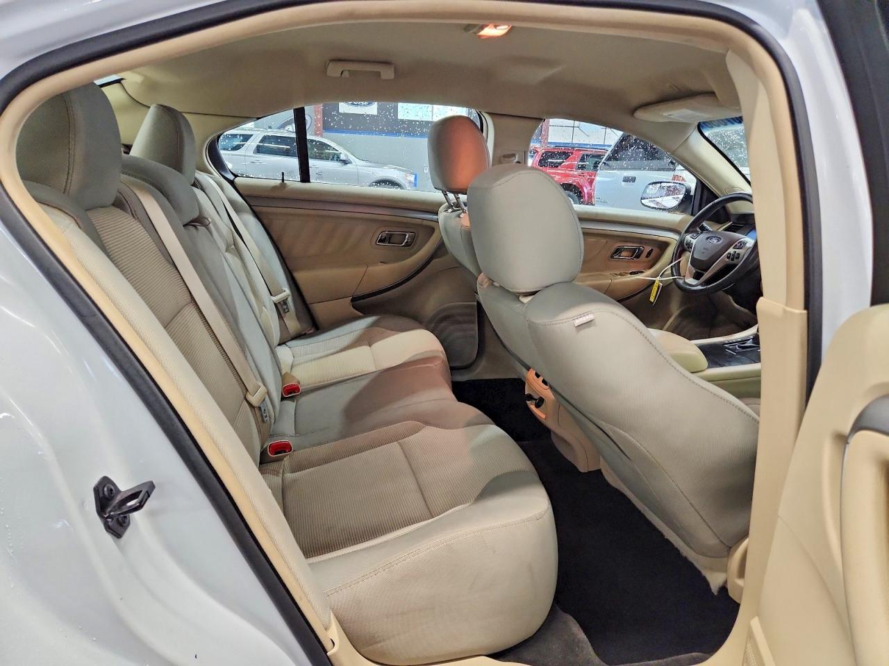 2015 Ford Taurus Sel White vin: 1FAHP2H83FG129067