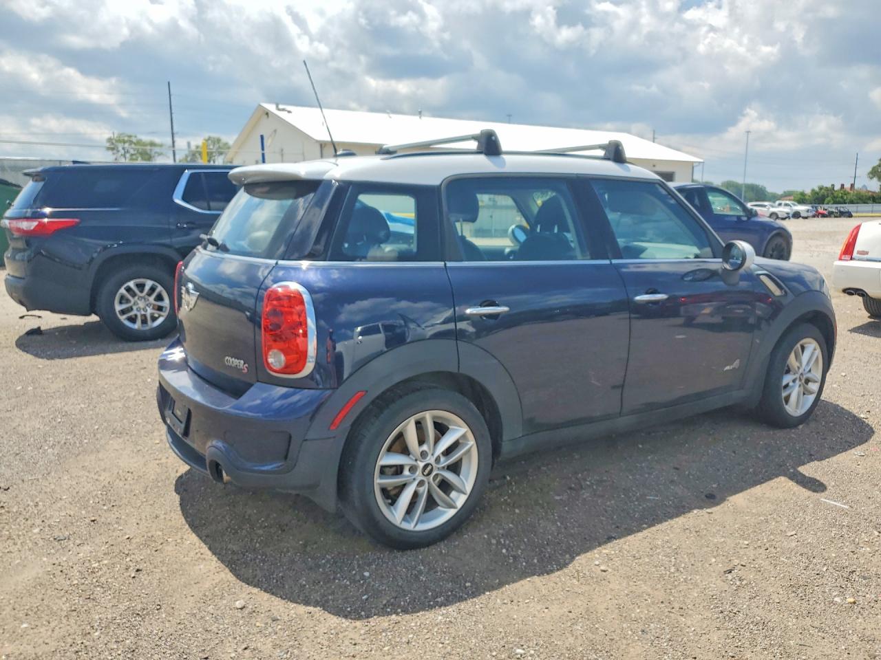 2013 Mini Cooper S Countryman Blue vin: WMWZC5C53DWP32643