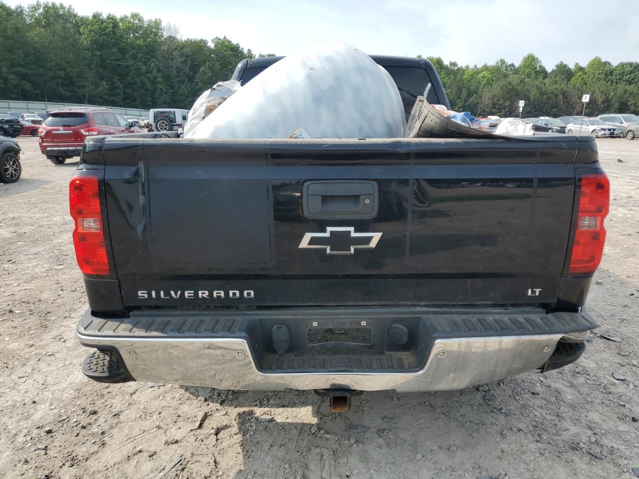 2015 Chevrolet Silverado K1500 Lt Black vin: 1GCVKREC9FZ241650