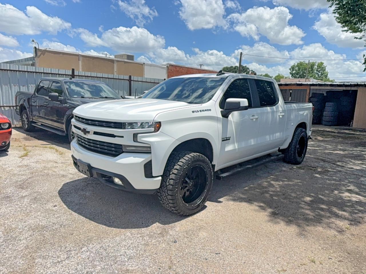 2020 Chevrolet Silverado C1500 Rst White vin: 3GCPWDED0LG425539
