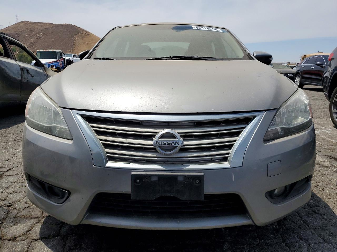 2013 Nissan Sentra S Gray vin: 3N1AB7AP0DL777194