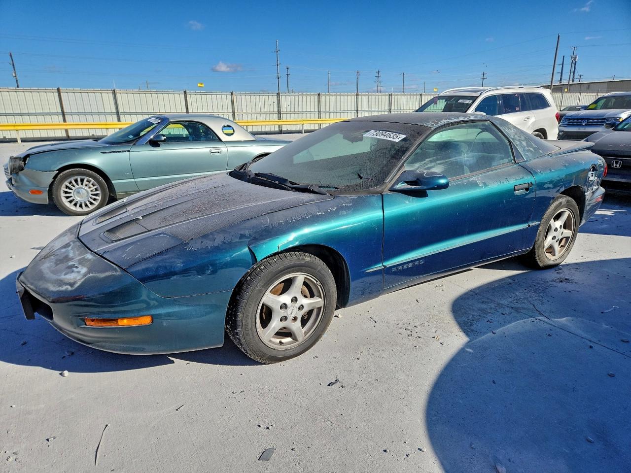 1997 Pontiac Firebird Зеленый vin: 2G2FS22K5V2212532