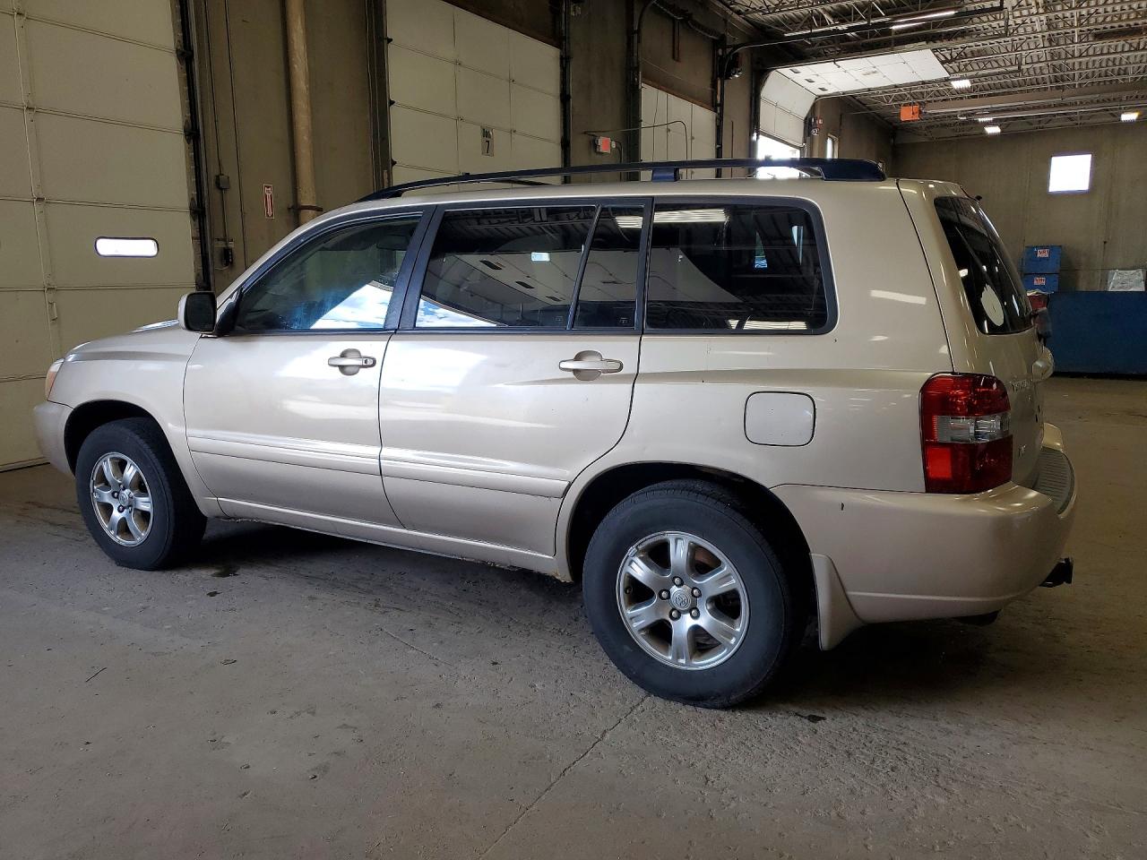 2006 Toyota Highlander Limited Tan vin: JTEDP21A160125836