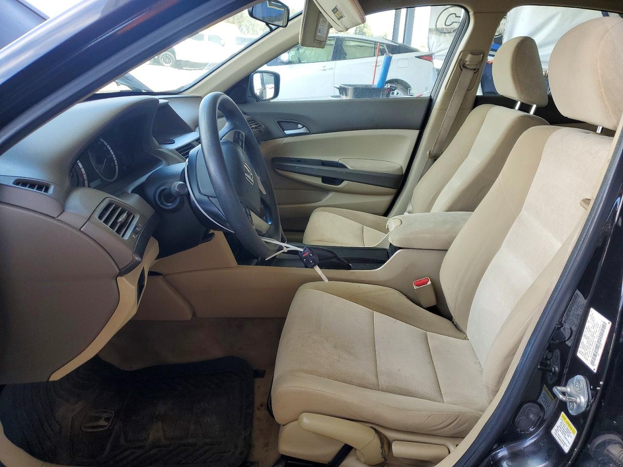 2010 Honda Accord Lx Black vin: 1HGCP2F3XAA121606