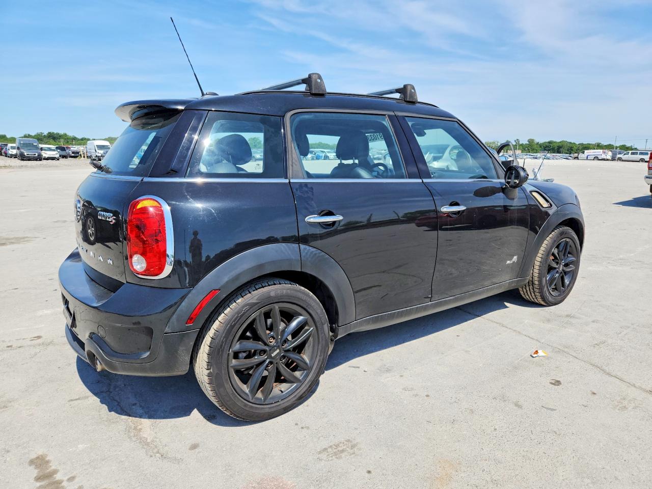 2013 Mini Cooper S Countryman Черный vin: WMWZC5C52DWP34724