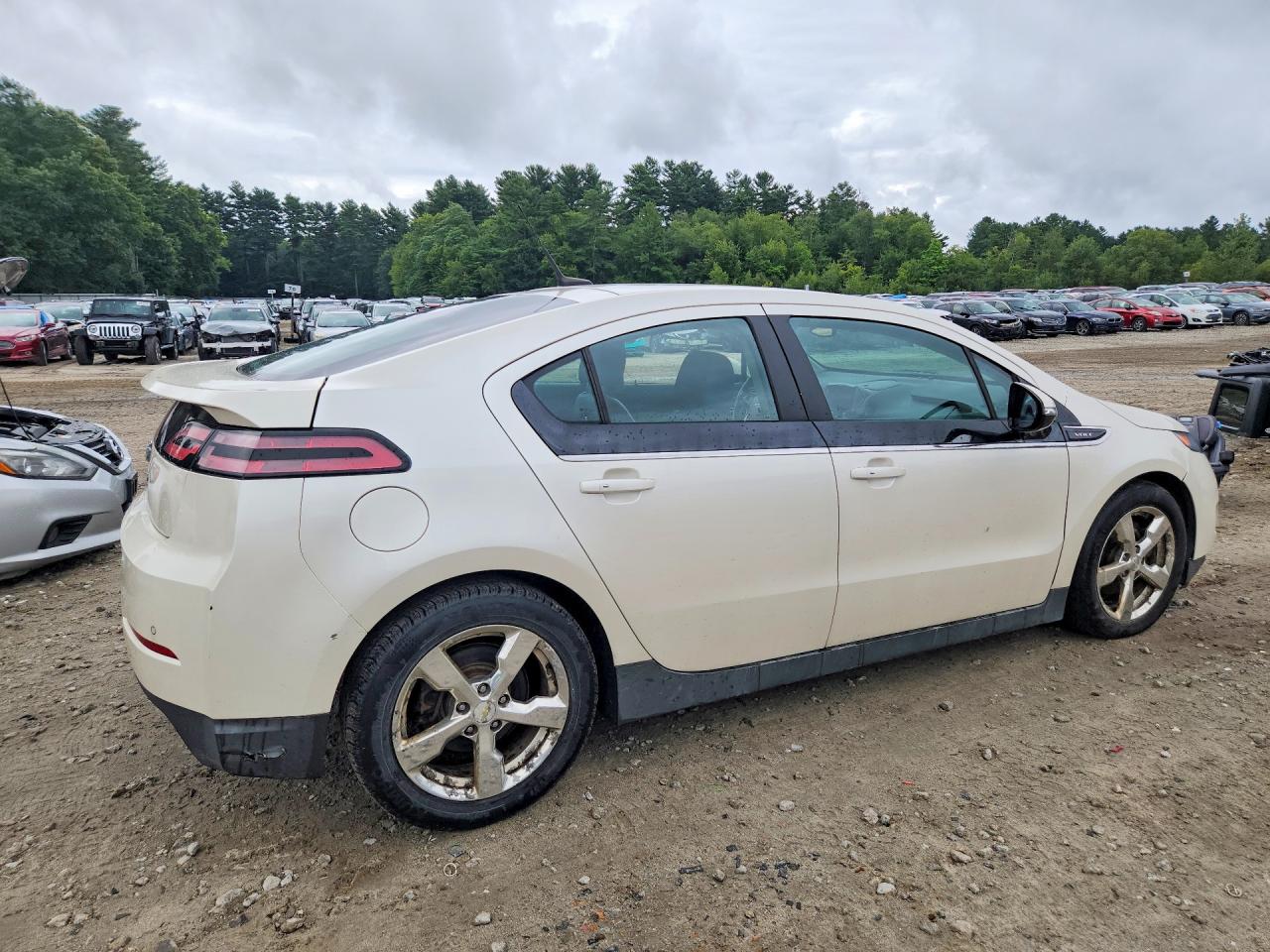 2014 Chevrolet Volt White vin: 1G1RH6E47EU160139