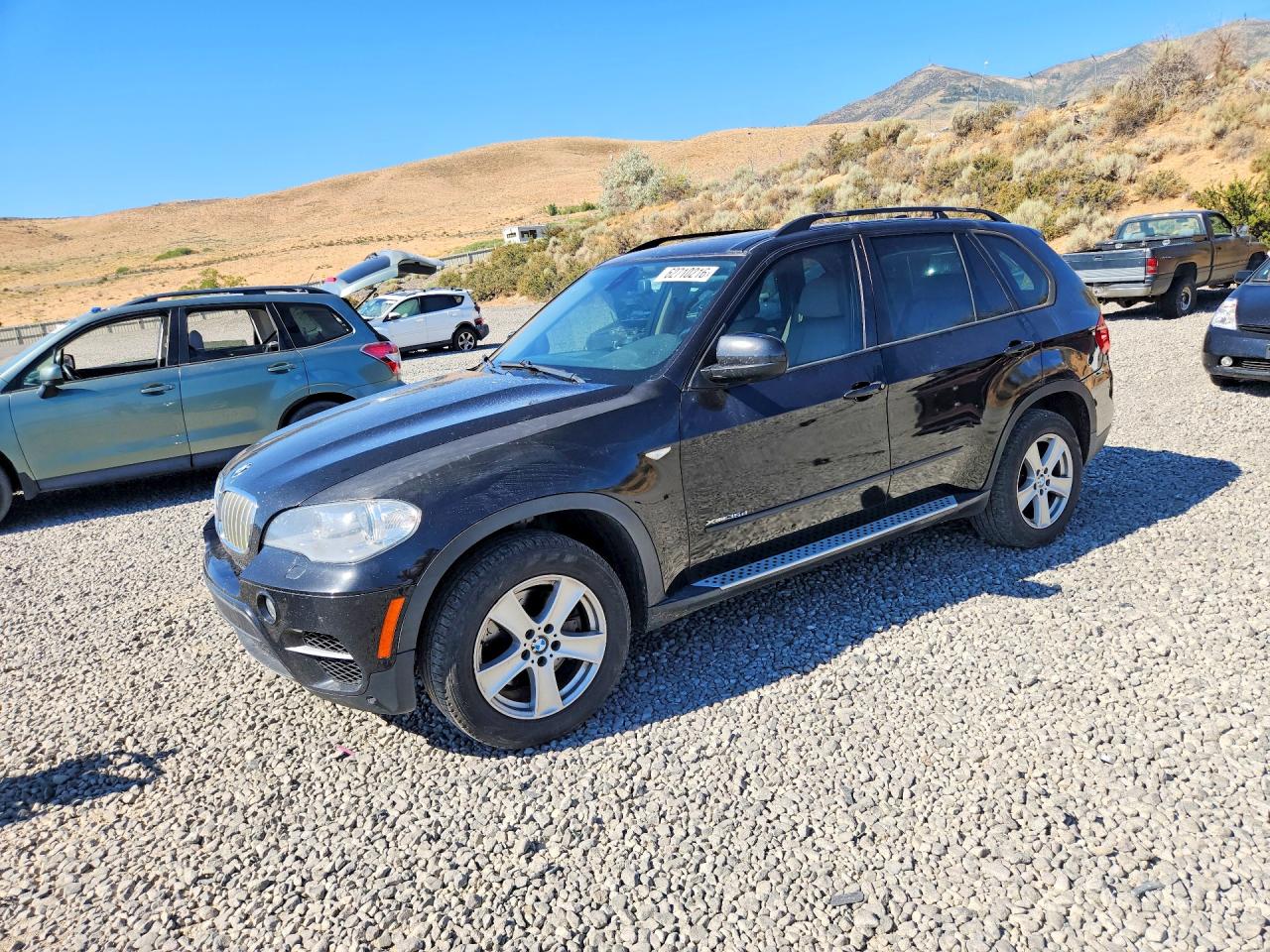 2012 Bmw X5 Xdrive35d Black vin: 5UXZW0C53CL666557