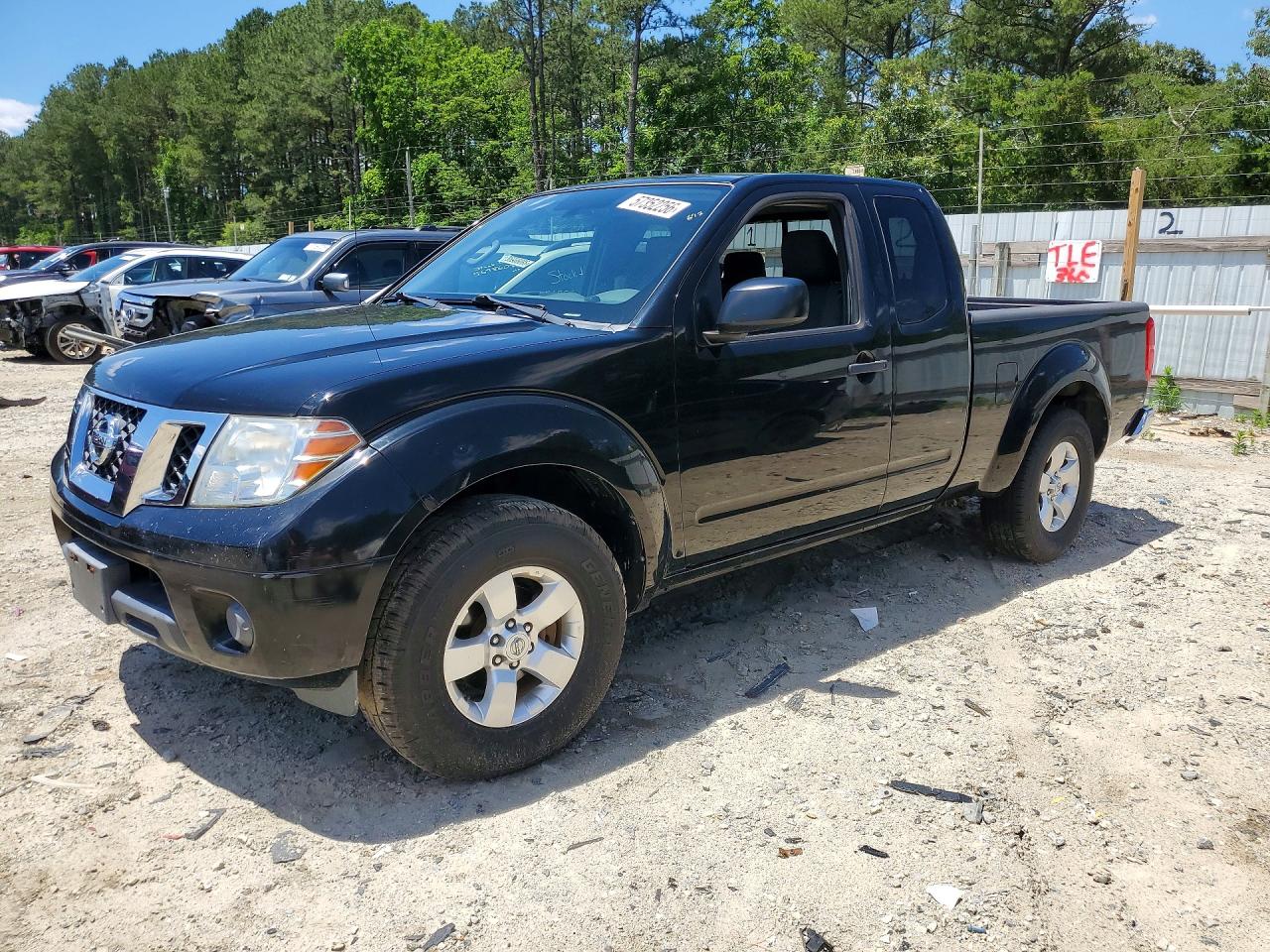2012 Nissan Frontier Sv V6 Black vin: 1N6AD0CU1CC469024