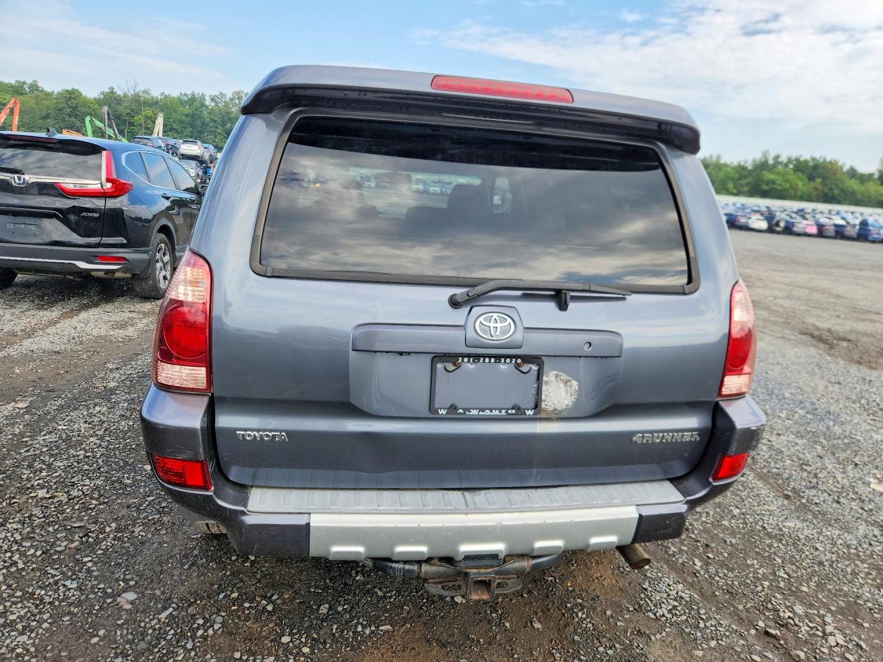 2004 Toyota 4runner Limited Gray vin: JTEBT17R640035802