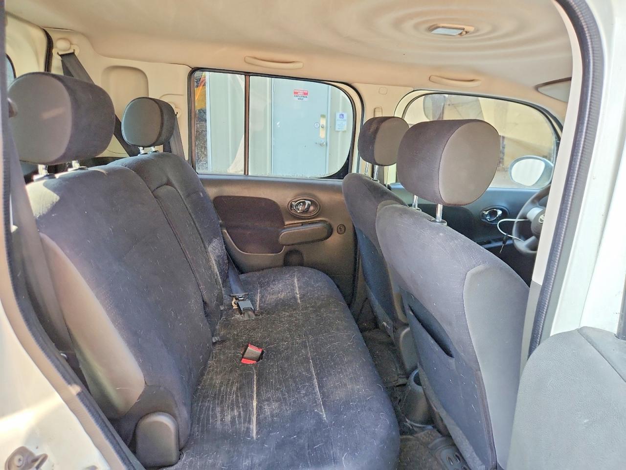 2009 Nissan Cube 1.8 White vin: JN8AZ28R89T127989