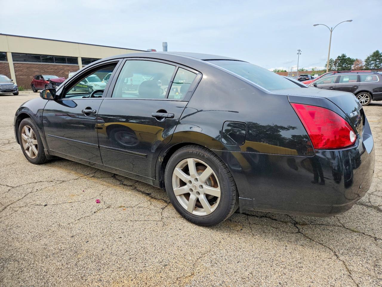2004 Nissan Maxima 3.5 Se Black vin: 1N4BA41E24C890454