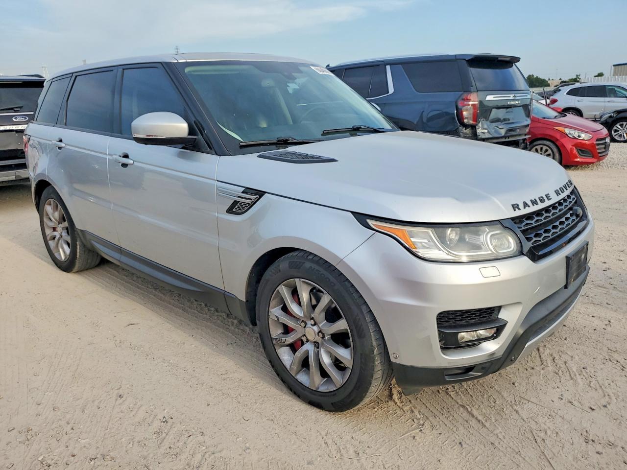 2014 Land Rover Range Rover Sport Hse Серебряный vin: SALWR2WF2EA365281