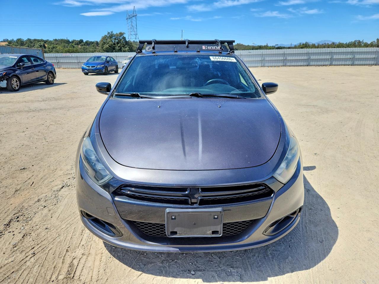 2015 Dodge Dart Sxt Gray vin: 1C3CDFBB7FD194597