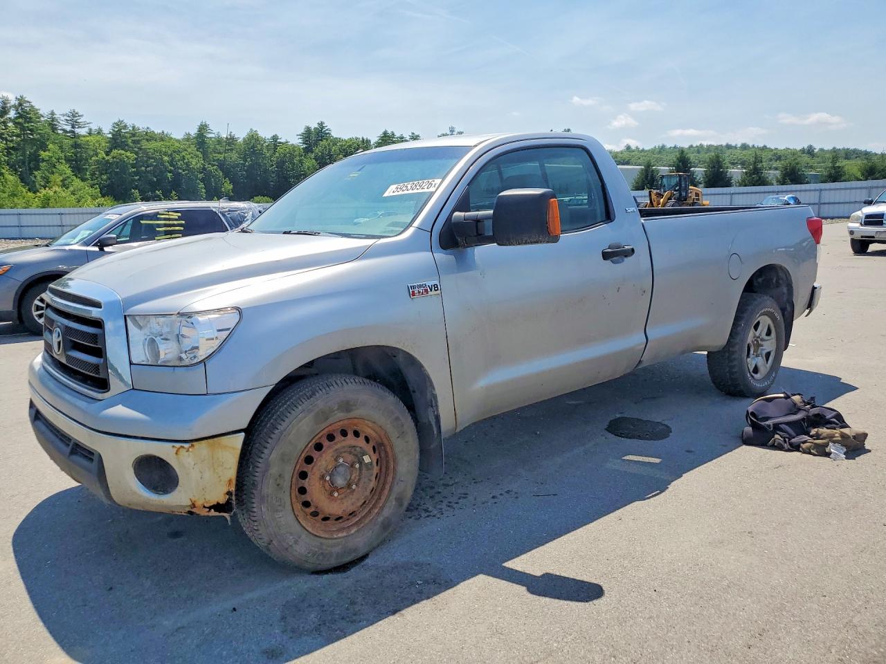 2012 Toyota Tundra Grade Silver vin: 5TFMY5F18CX244921