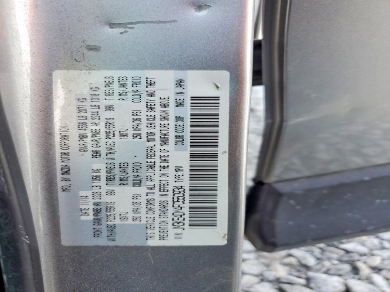 2015 Mazda Cx-5 Gt Silver vin: JM3KE4DY4F0550934