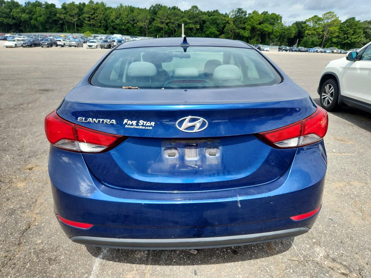 2015 Hyundai Elantra Se Blue vin: 5NPDH4AE0FH567879