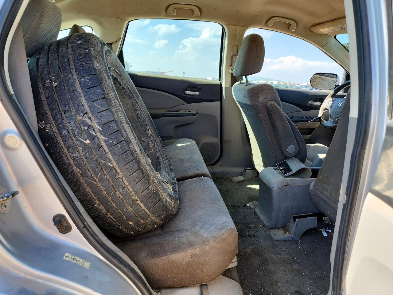 2014 Honda Cr-v Lx Silver vin: 3CZRM3H39EG710121