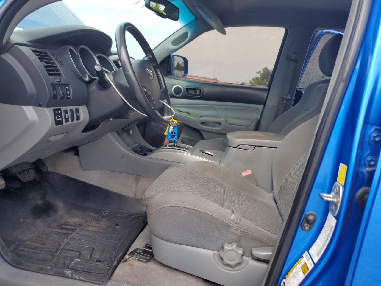 2010 Toyota Tacoma Double Cab Blue vin: 3TMLU4EN2AM053620