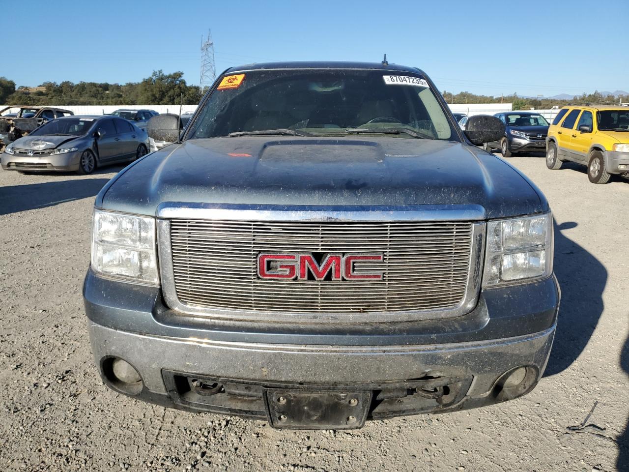 2007 Gmc New Sierra C1500 Blue vin: 2GTEC13J671534478
