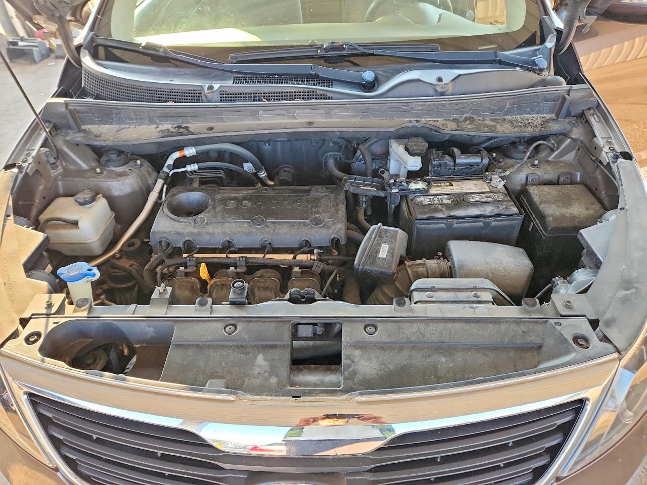 2012 Kia Sportage Lx Brown vin: KNDPB3A25C7341772