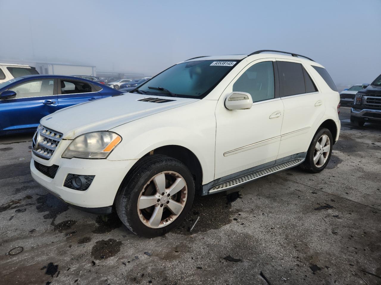 2010 Mercedes-benz Ml 350 White vin: 4JGBB5GB7AA541089