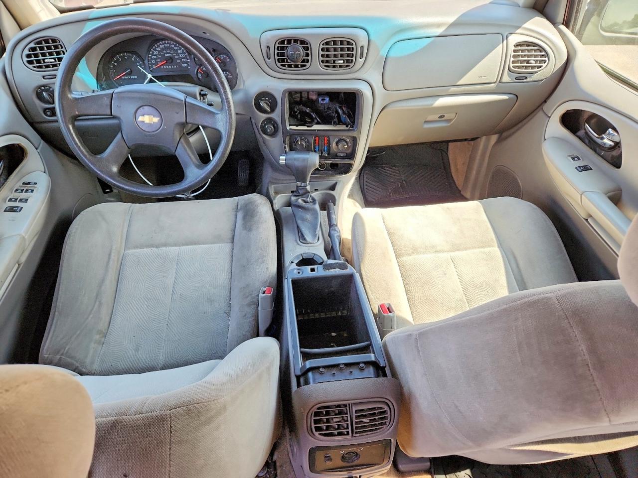 2006 Chevrolet Trailblazer Ls Burgundy vin: 1GNDT13S762110687