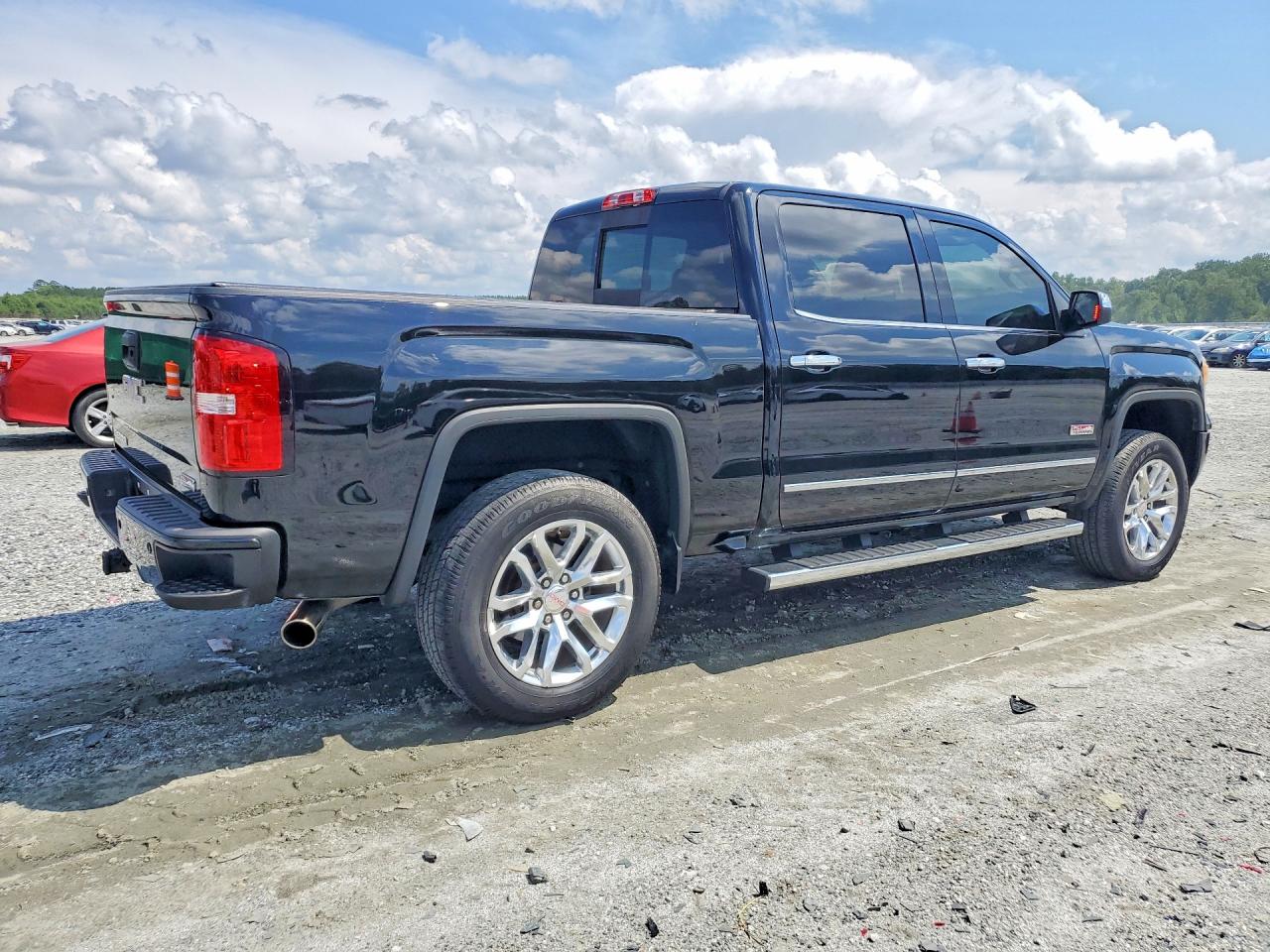 2015 Gmc Sierra K1500 Slt Black vin: 3GTU2VEJ7FG468922