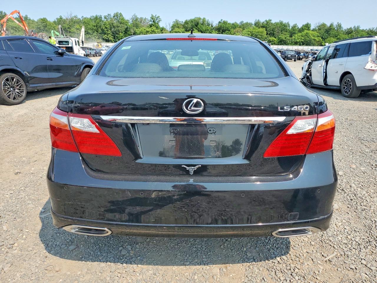 2012 Lexus Ls 460 Черный vin: JTHBL5EF7C5109815