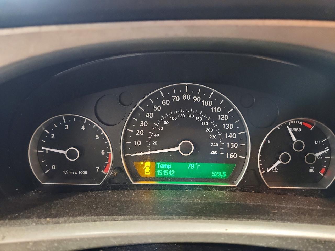 2008 Saab 9-5 Aero Черный vin: YS3EH49G183501231