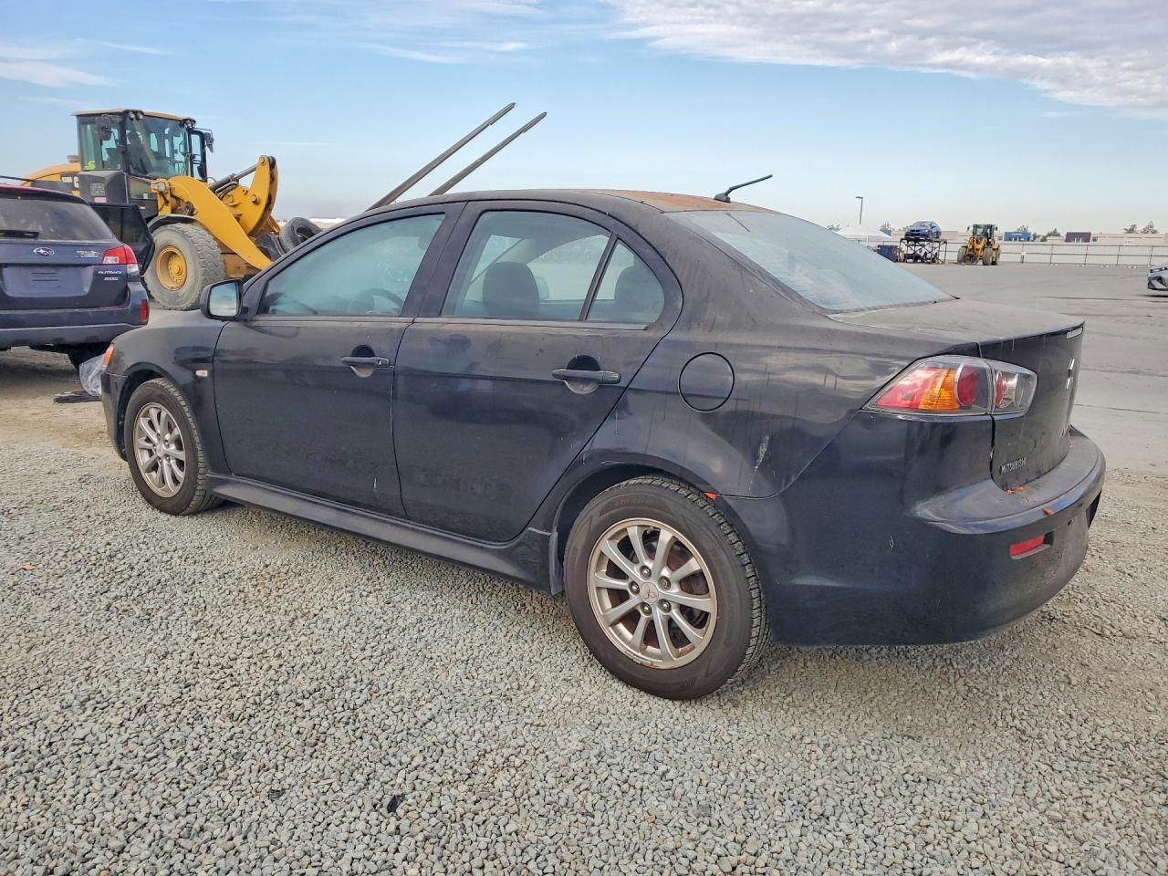 2013 Mitsubishi Lancer Es/es Sport Black vin: JA32U2FU2DU008603