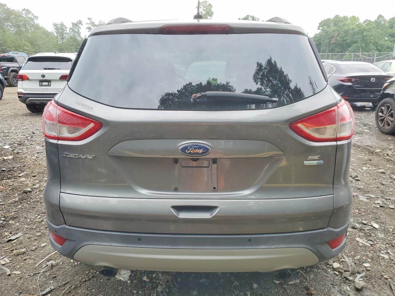 2014 Ford Escape Se Gray vin: 1FMCU9GX9EUE05648